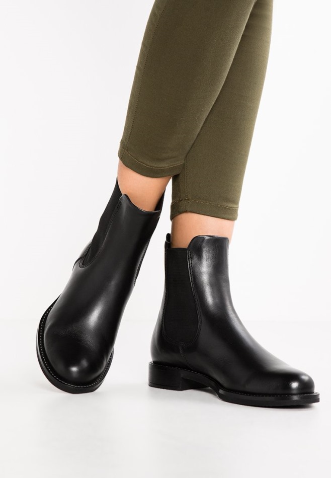 Femmes Noires Bottines Classiques Gabor | Exclusif